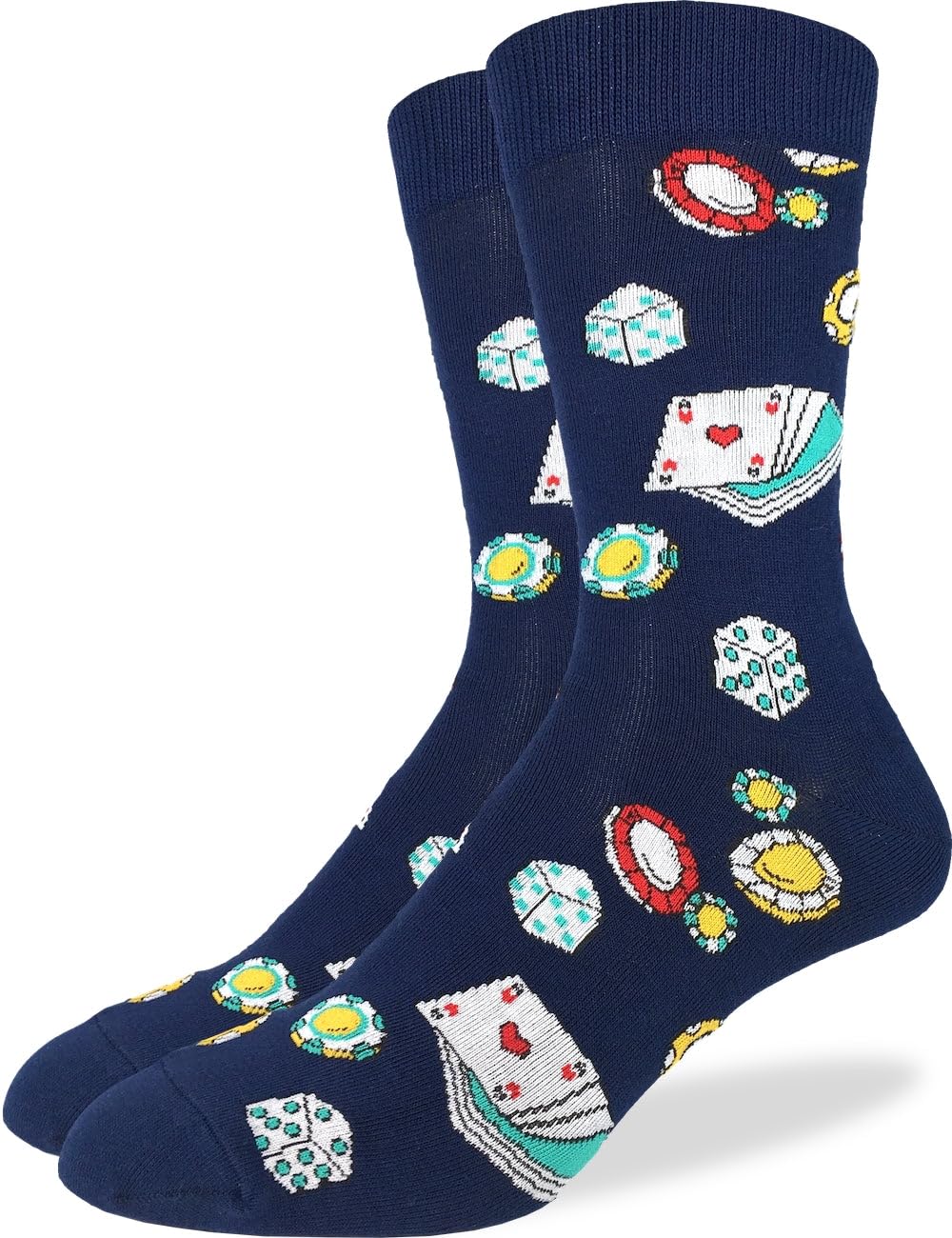 Good Luck Sock Men's Video Games, Board Games and Toys Socks, Adult