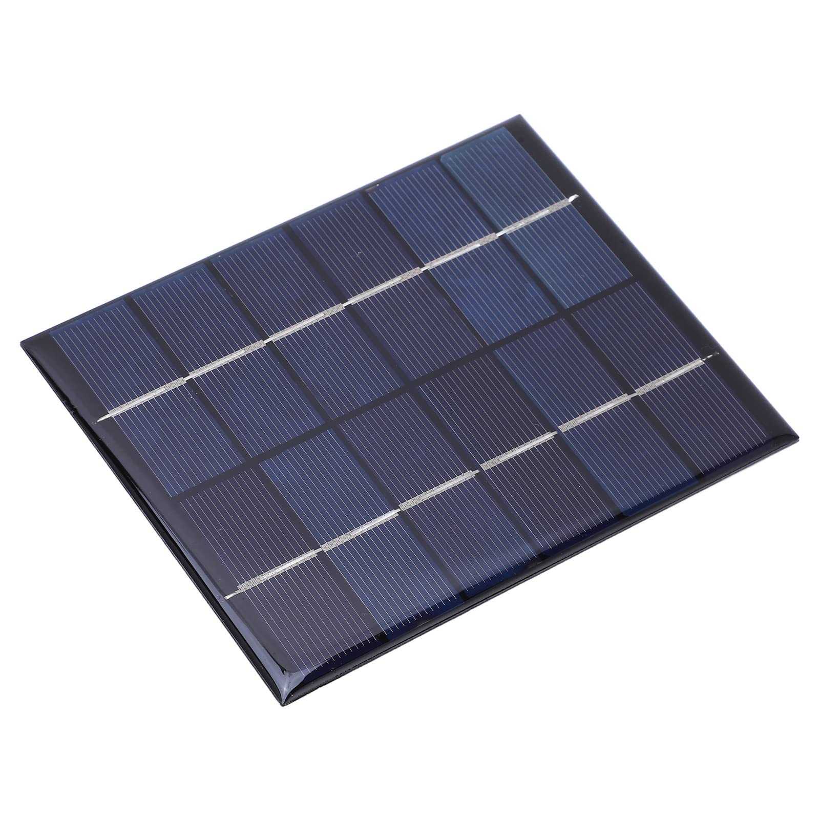 Socobeta Mini Panneau Solaire, 2W 6V Chargeur d'énergie Solaire à économie d'énergie Silicium monocristallin pour téléphone Portable pour lumière LED
