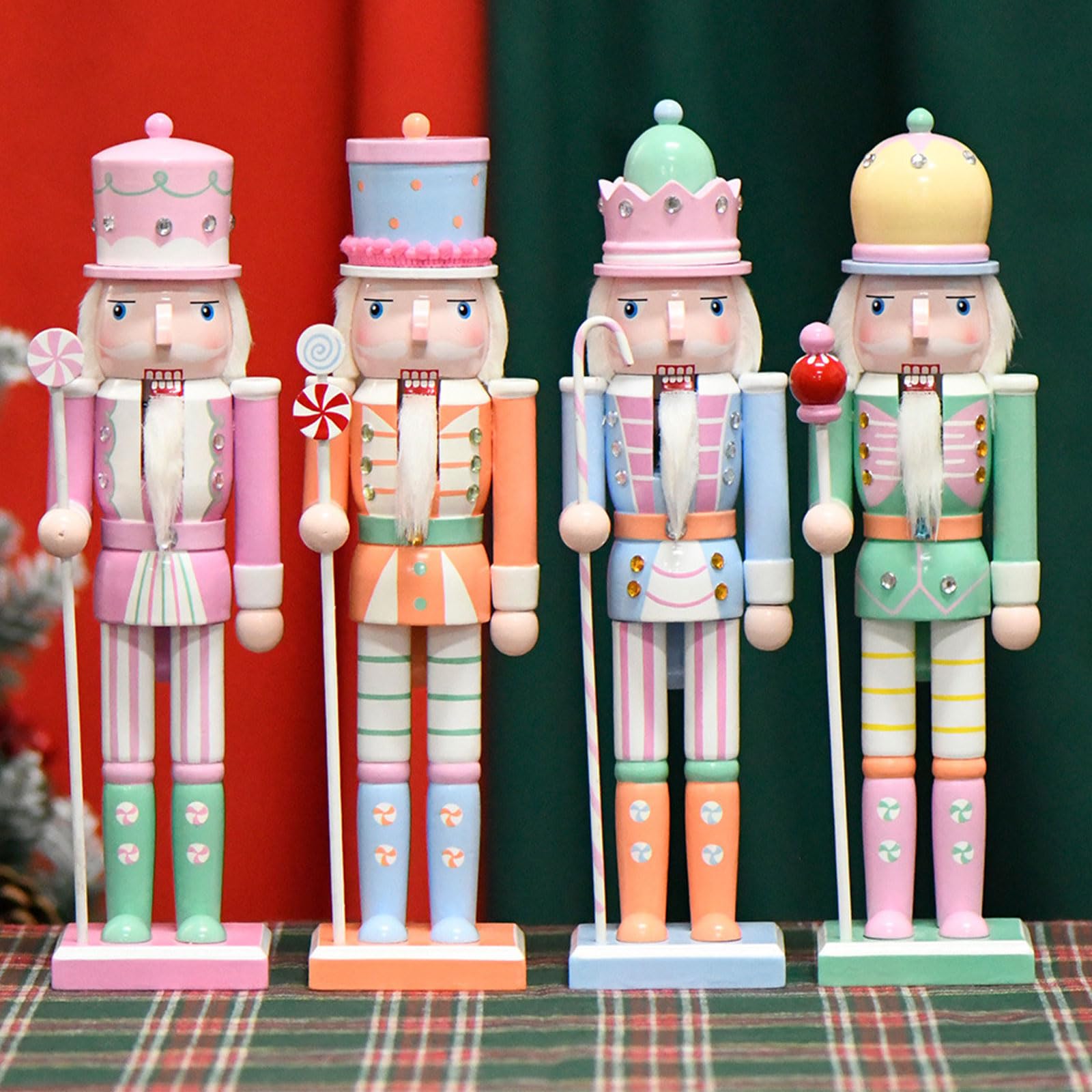 木製くるみ割り人形 兵士デザイン Amazon | 木製のくるみ割り人形兵士 | 人形・動物 | おもちゃ