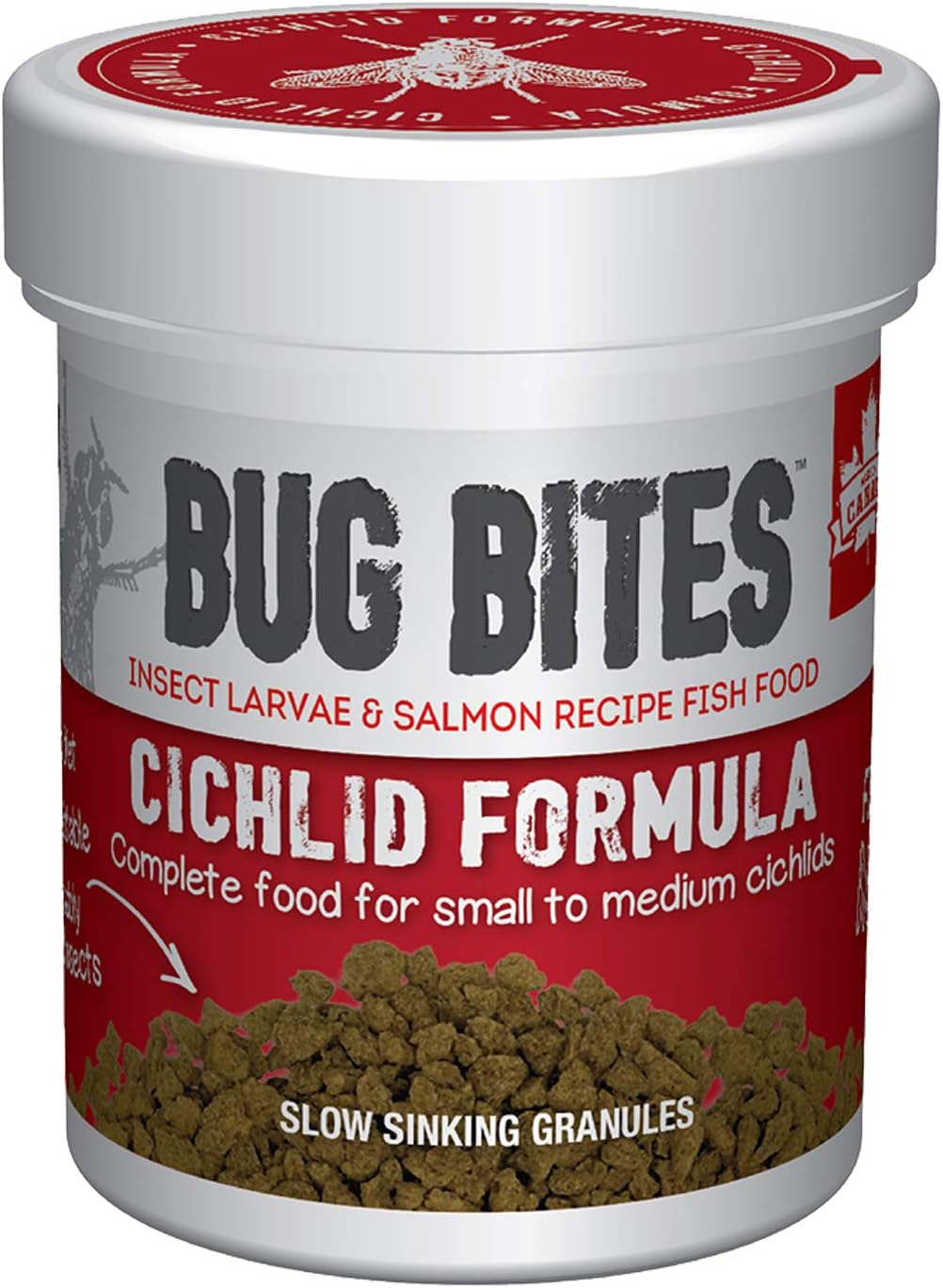 Fluval Bug Bites Cichlid Granule Fish Food 45g
