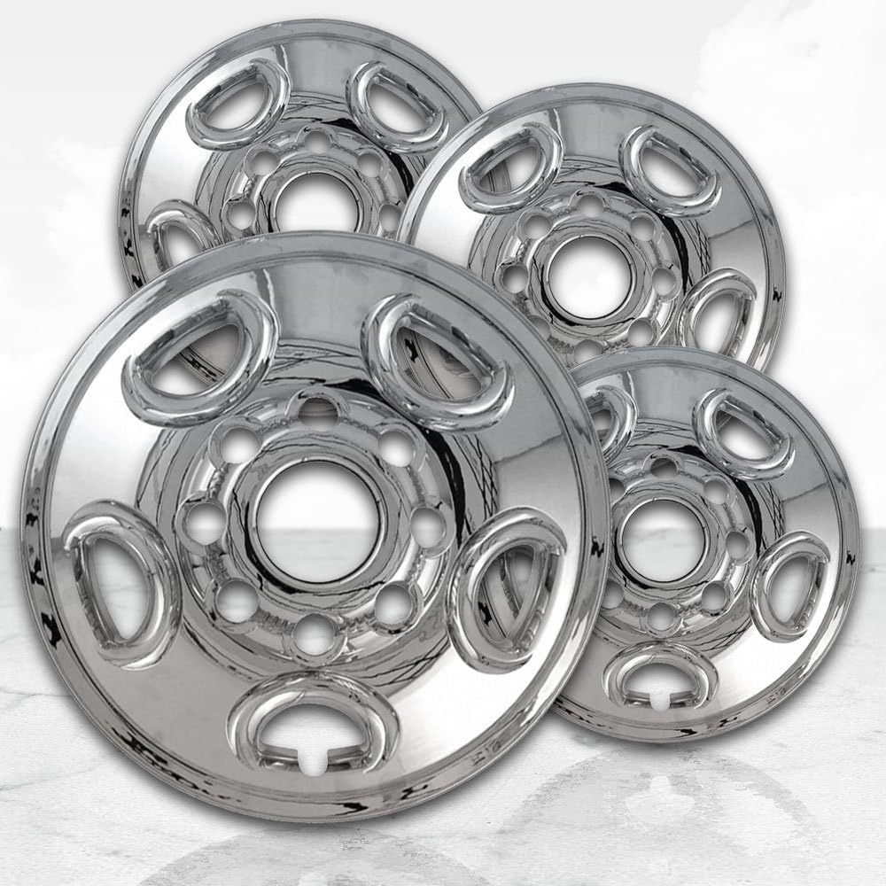 Upgrade Your Auto 16" Chrome Wheel Skins (Set of 4) for GMC Savana 2500/3500 2003-2013