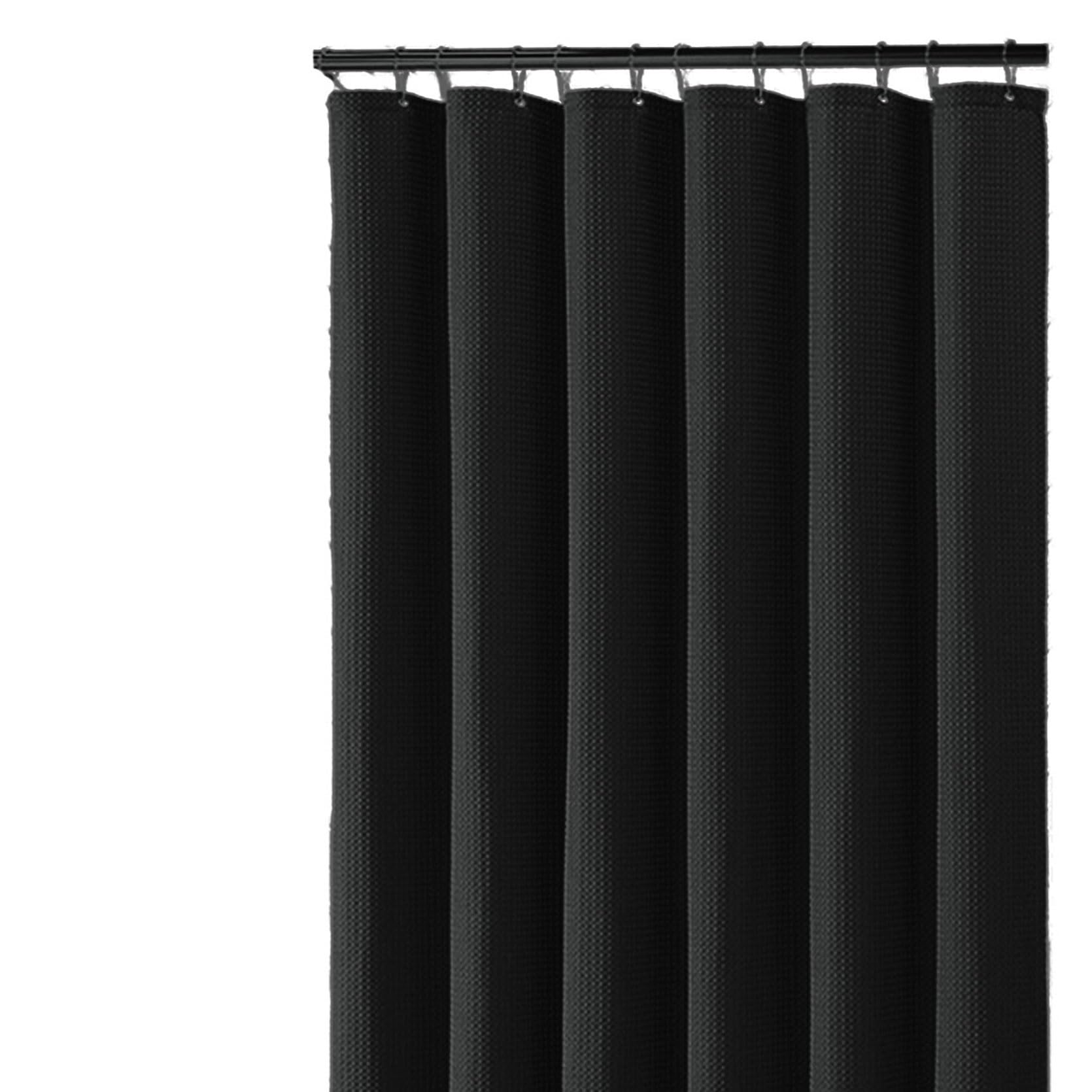 RCYONGQ Shower Curtain For Bathroom Mould Proof And Mildew Resistant, Waterproof Bathtub Curtains Includes 12 Pcs Curtain Hooks, Quick-Drying, 230g/㎡ For Bathroom Wet Room Tub