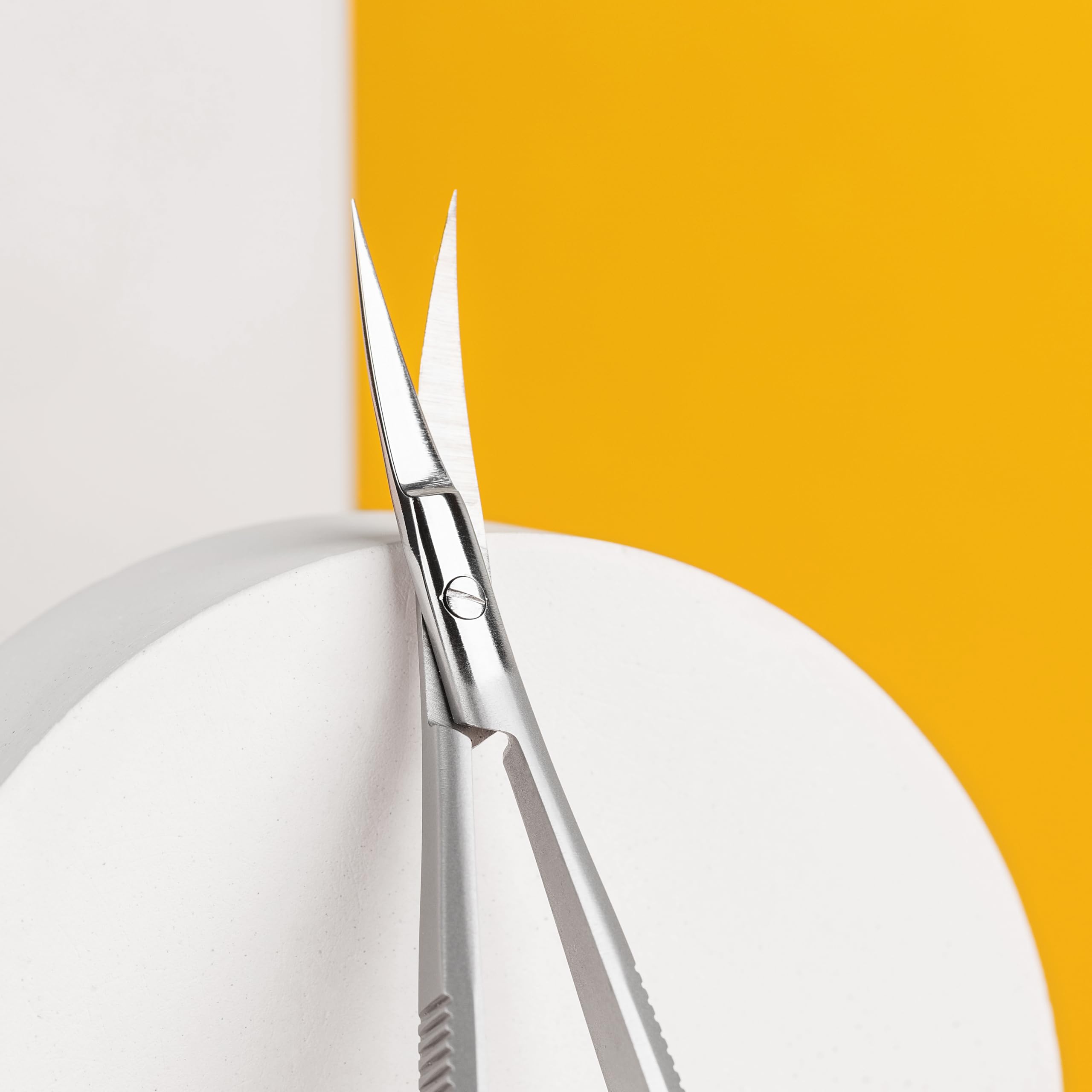 STALEKS PRO Micro Tijera profesional para cutículas. Ágil y de fácil uso. Acero inoxidable. Expert SE-90/1