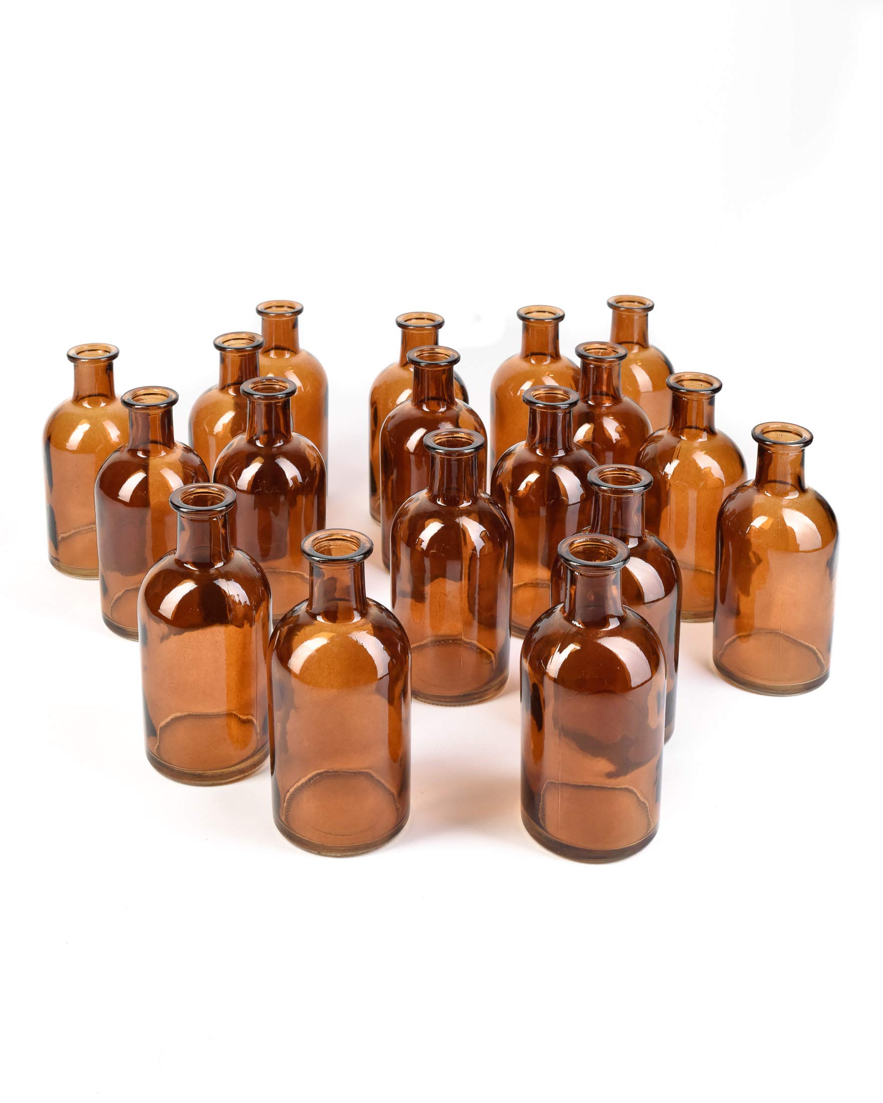 Serene Spaces Living Bud Vases, Apothecary Jars, Decorative Glass Bottles, Centerpiece for Wedding R