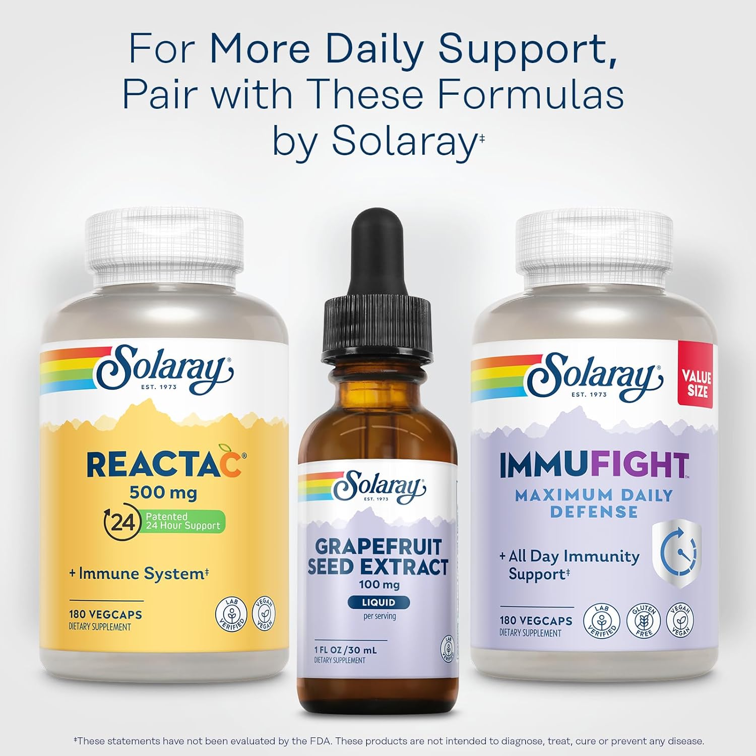 SOLARAY Grapefruit Seed Extract Drops 100mg - Wellness Support Supplement - Convenient Liquid Drops, 60-Day Money Back Guarantee, Lab Verified, Approx. 100 Servings, 1 FL OZ - Image 6