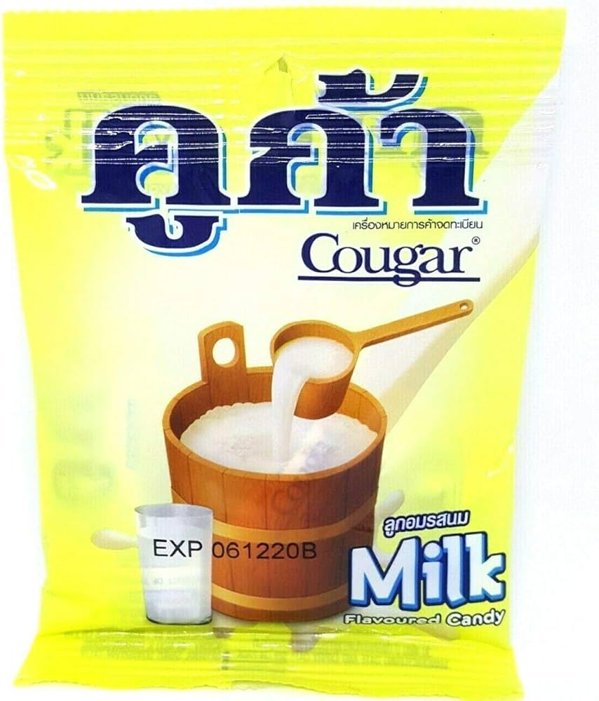Amazon.com : Cougar Milk Flavoured Candy Enjoy Sweet Yummy Scented