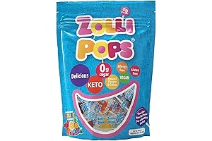 ZOLLIPO®Sugar Free Easter Candy for Kids, Anti Cavity, Natural Fruit Variety