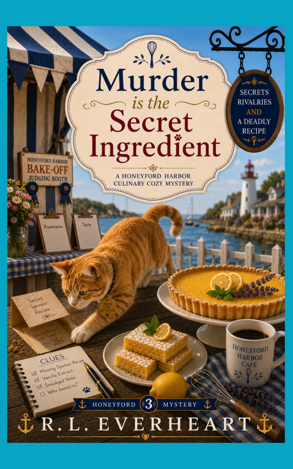 Murder is the Secret Ingredient: A Honeyford Harbor Culinary Cozy Mystery