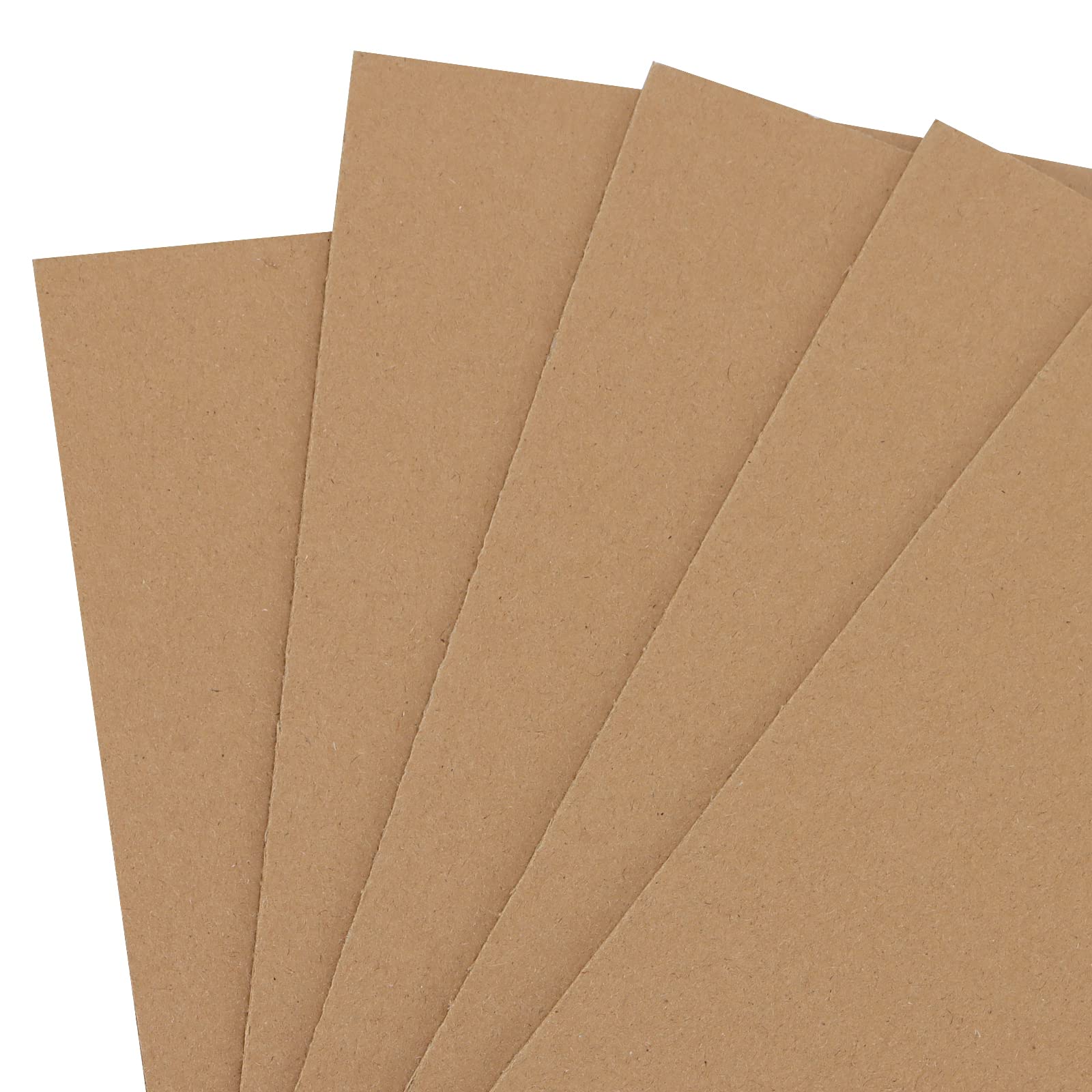MUKLEI Confezione da 60 fogli di cartone ondulato, spessore 3 mm, fogli di cartone ondulato, fogli di cartone Kraft piatti per spedizione, spedizione, spedizione, artigianato