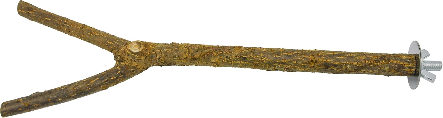Niteangel Wooden Branches, Natural Bird Perch for Cage, 11-5/6 inches
