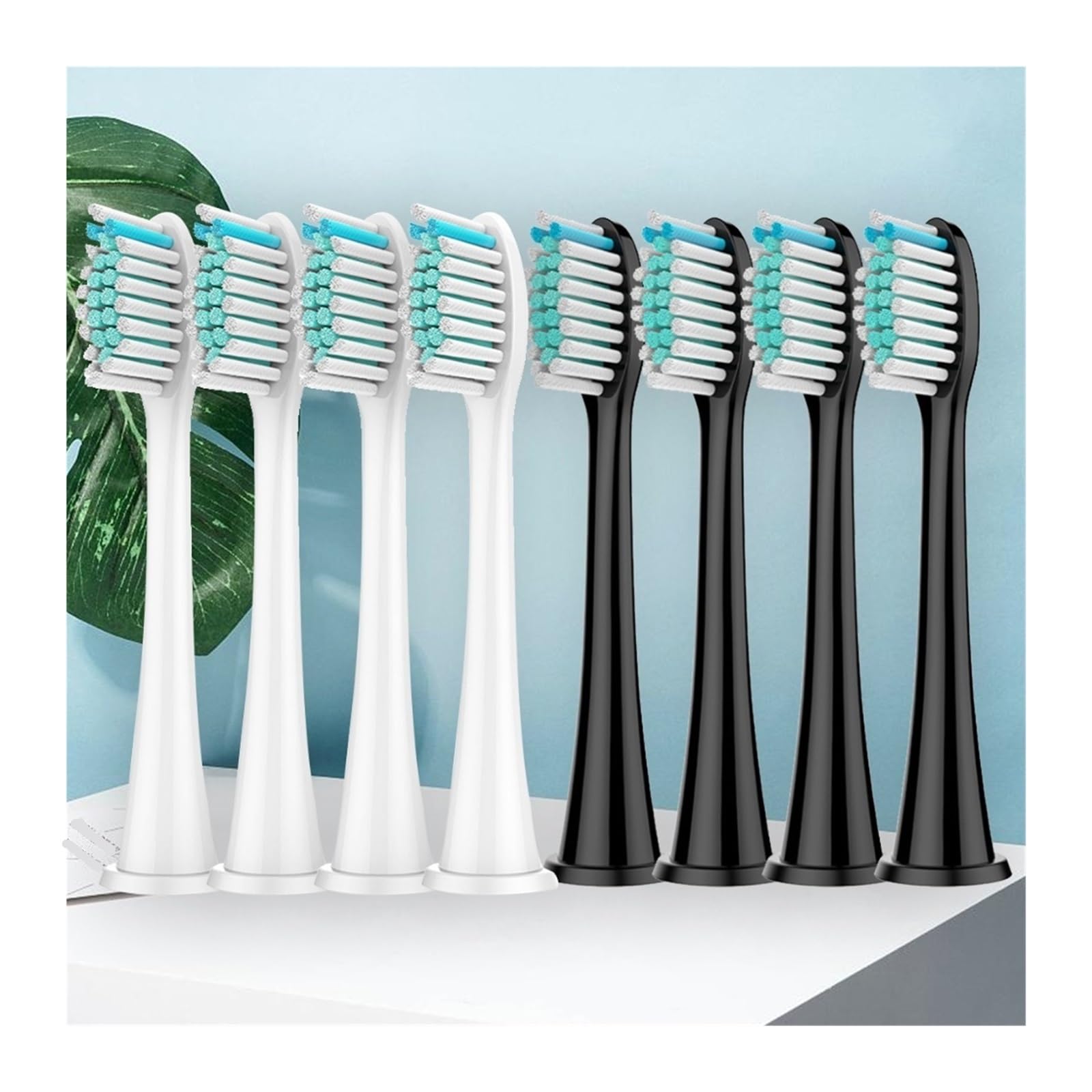 Cabezal de cepillo dientes eléctrico, reemplazable | BLACK 16pc
