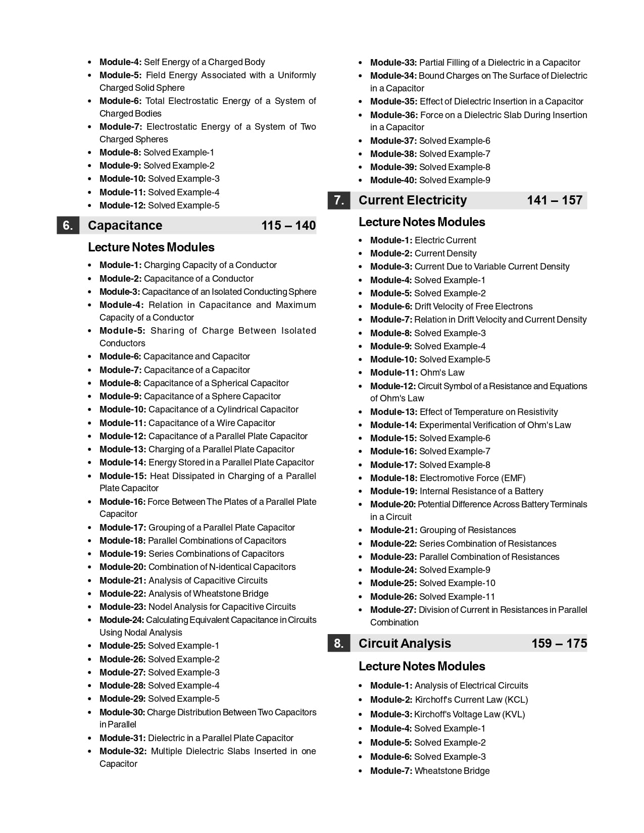 Physics Galaxy Vol. III Lecture Notes on Electricity & Magnetism (JEE Mains & Advance, BITSAT, NEET) 2