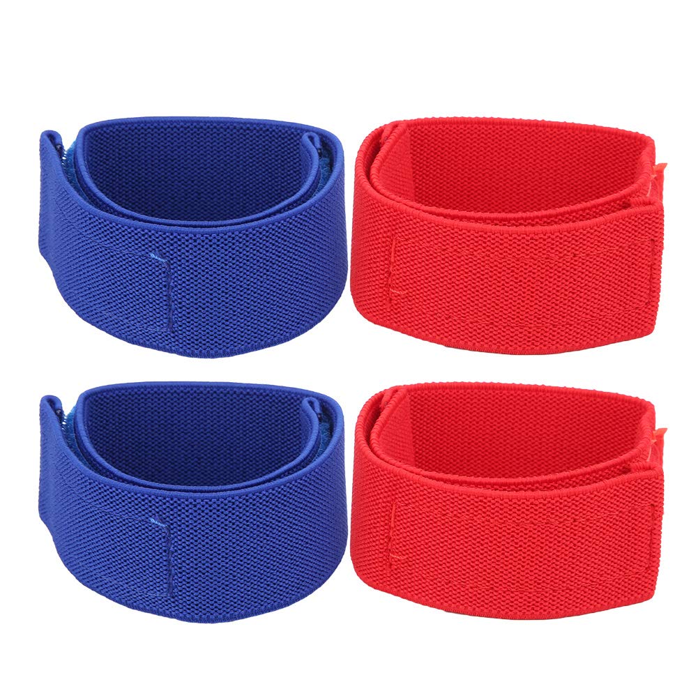 GOTOTOP Lot de 4 garrot pour dialyse, bande en nylon, ceinture d'arrêt de saignement, camping, extérieur, alpinisme, utilisation urgente