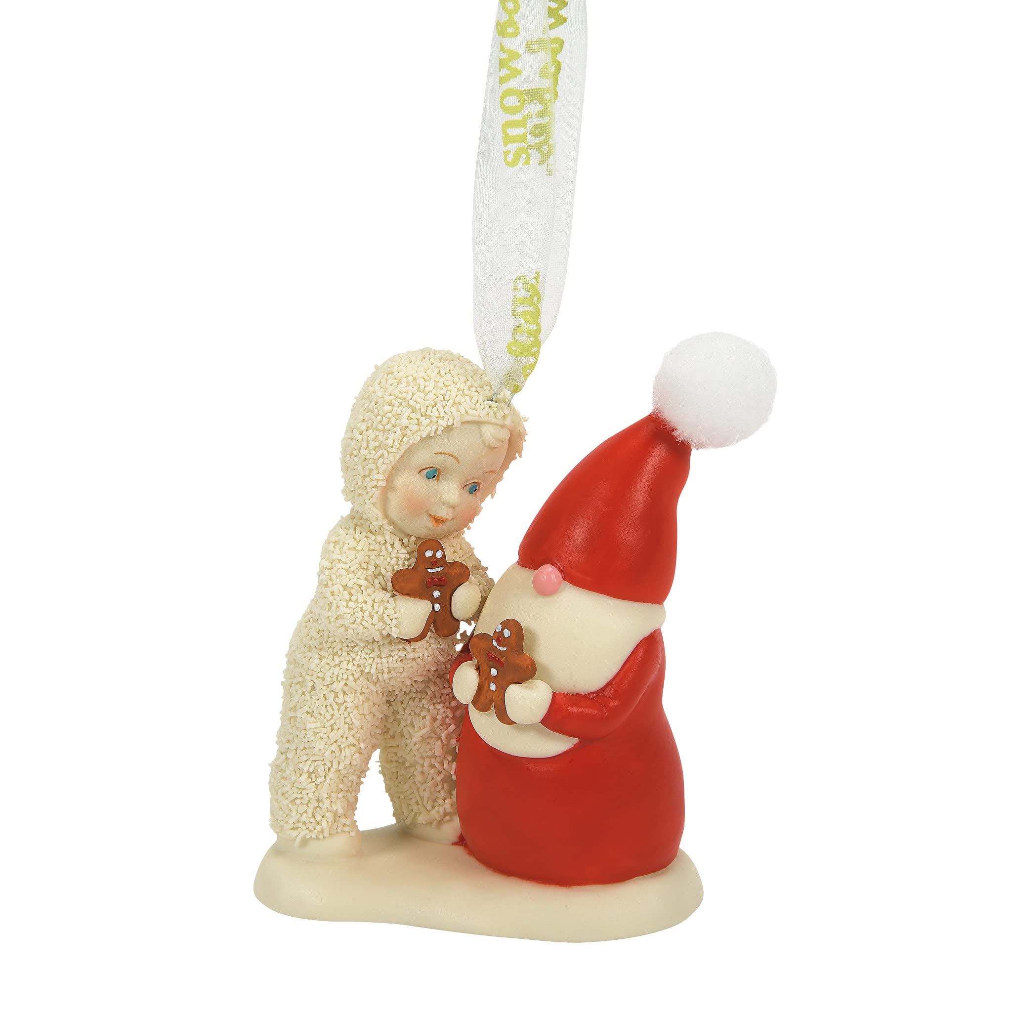Décoration Noël Snowbabies de Department 56 figurine pain d'épices pour féerie festive
