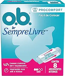o.b. Absorvente Interno Mini Pro Comfort O.B. 8 Unidades