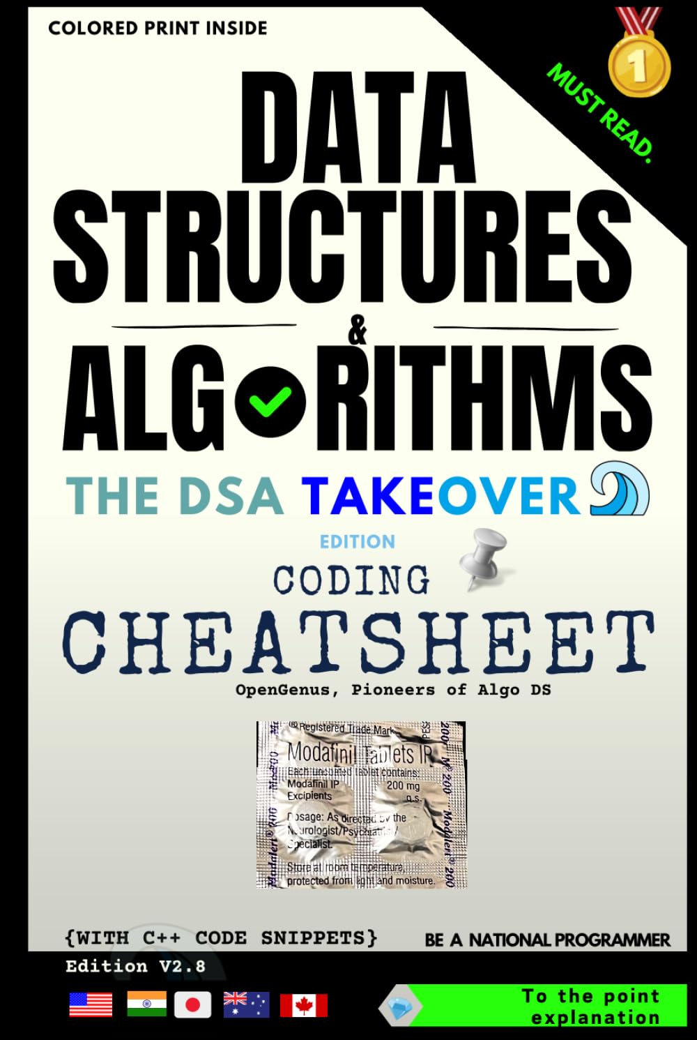 Data Structures and Algorithms: Coding Cheatsheet: The DSA Takeover Edition (Coding Interview Patterns)