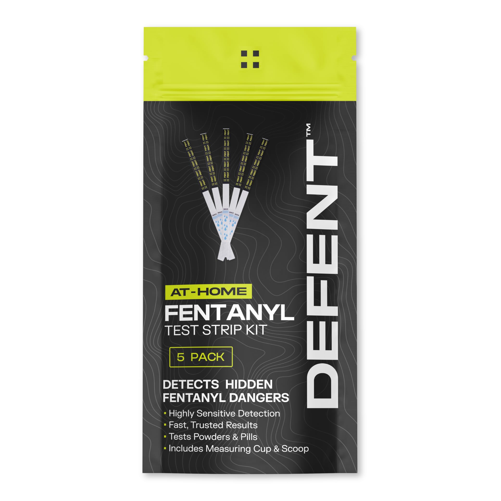 DEFENT at-Home Fentanyl Test Strip Kit - home tests | Mubboo