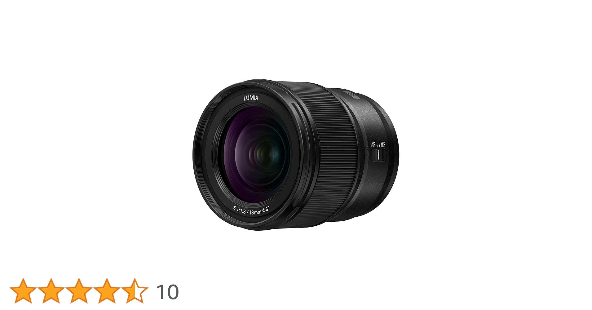 【サト】LUMIX S  単焦点レンズ 18mm ヨドバシ.com - パナソニック Panasonic S-S18 [LUMIX S 18mm F1