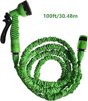 AISENPARTS Rugalmas Kerti Locsolócső 7 Funkciós Fúvókával, Szivárgásmentes, Könnyű és Kompakt 2
