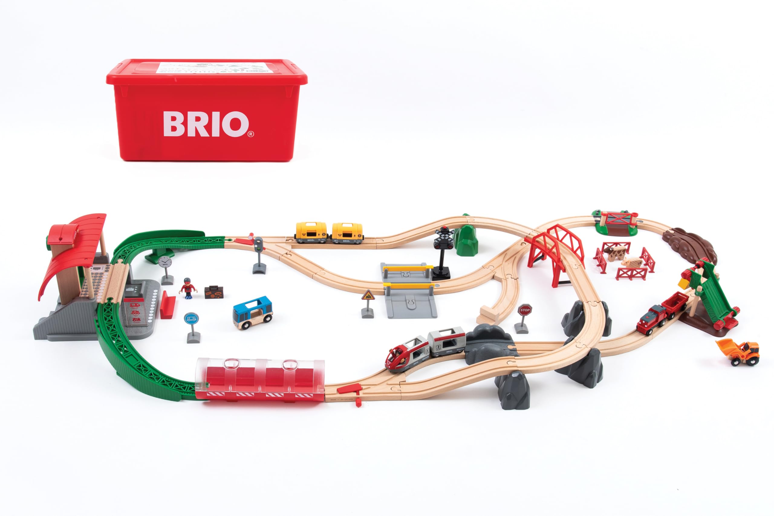 Amazon.co.jp: BRIO (ブリオ) 2025年クリスマス限定レールセット80000