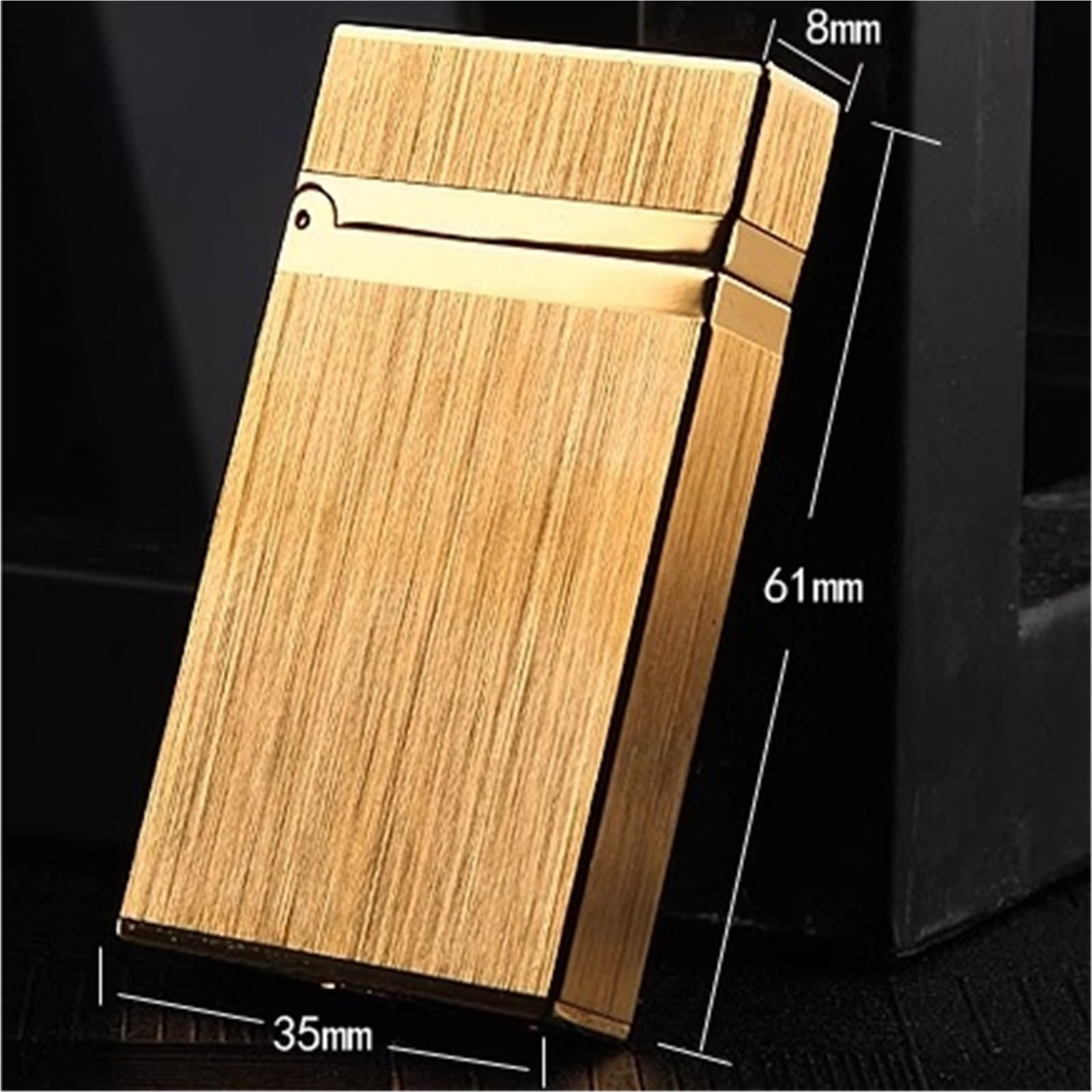 Encendedor de queroseno de cobre puro, resistente al viento, con sonido de piano, regalo de gama alta para fumadores, diseño elegante y duradero, mecanismo de cubierta abierta