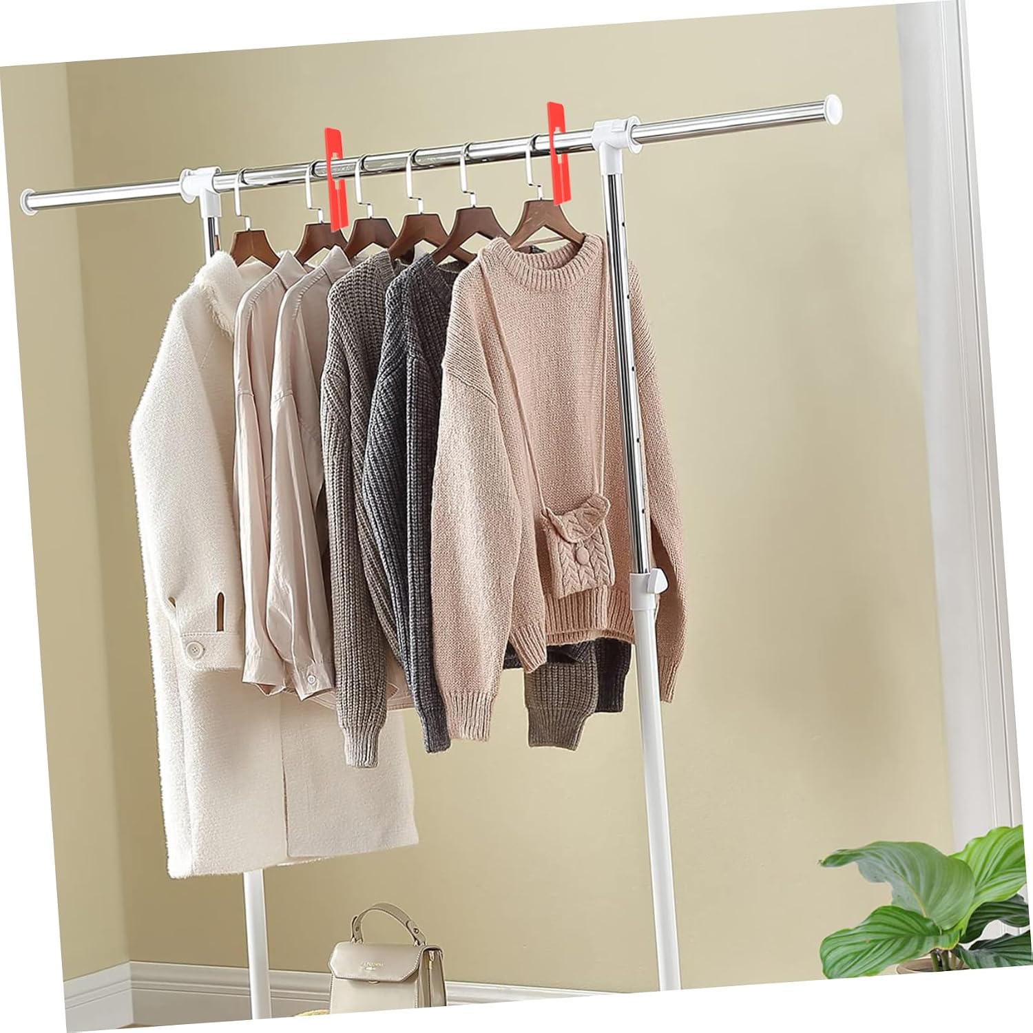 35pcs Reusable Closet Separator Labels for Clothing Racks Dividers for Organizing Clothing Home and Retail Spaces