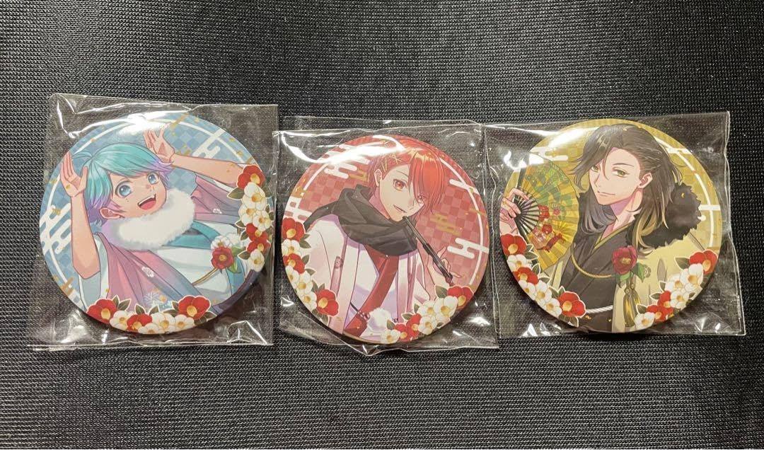 いれいす 悠佑 缶バッジ 等身 お正月 お正月限定描き下ろしイラスト