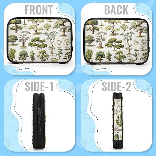 Miniatura 6 de Trees Electronics - Funda organizadora de viaje, accesorios tecnológicos, bolsa de almacenamiento de cables para cables, cargador, teléfono, disco