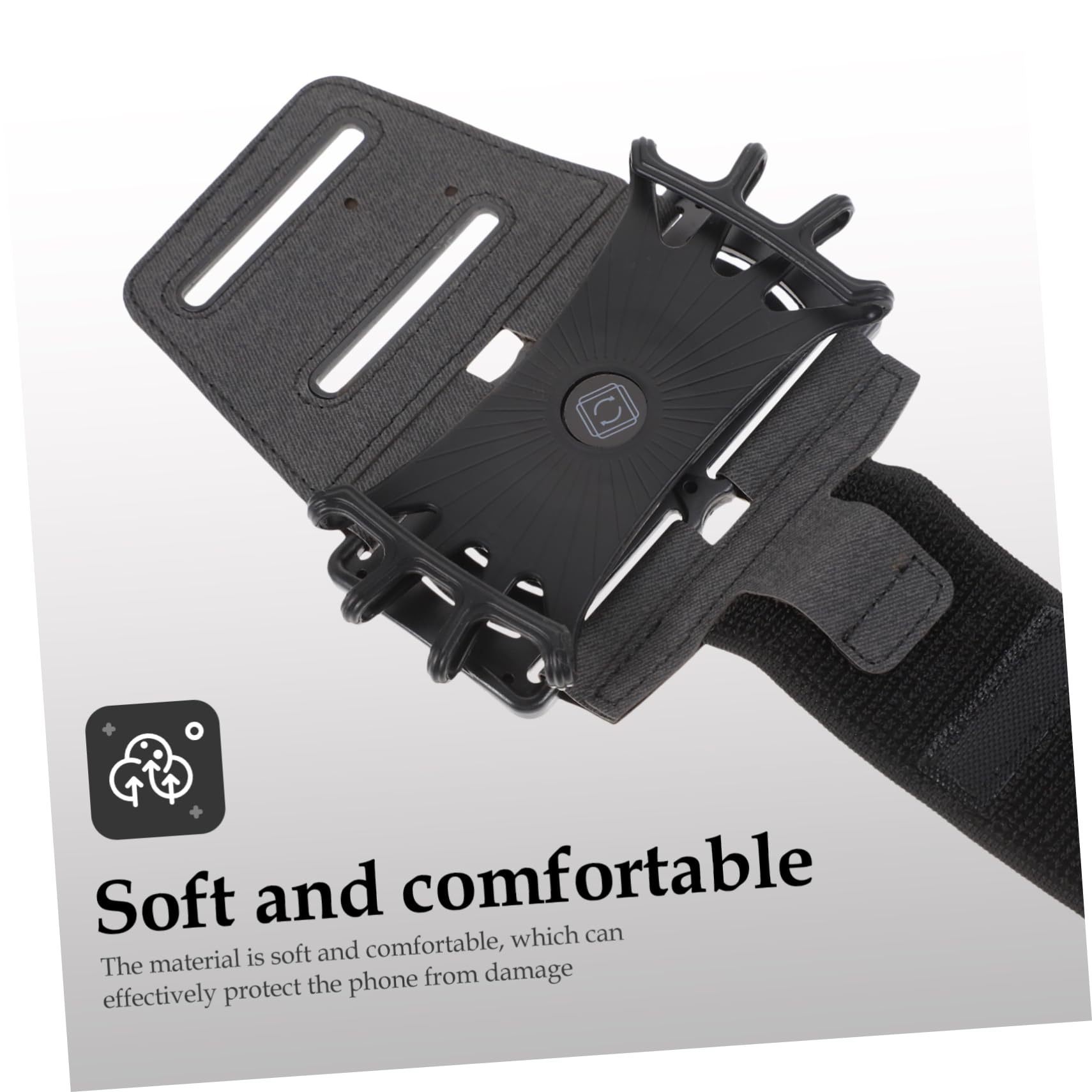 Angoily 3 Stück Handy-armbandhalter Zum Laufen Sportarmband Outdoor-handyhalter Touchscreen-Funktion Robustes Material Bequeme Passform Zum Gehen Joggen Wandern