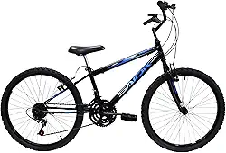 Bicicleta Aro 24 Infantil Saidx Premium 18 Velocidades, Freio V-Brake, Masculina e Feminina