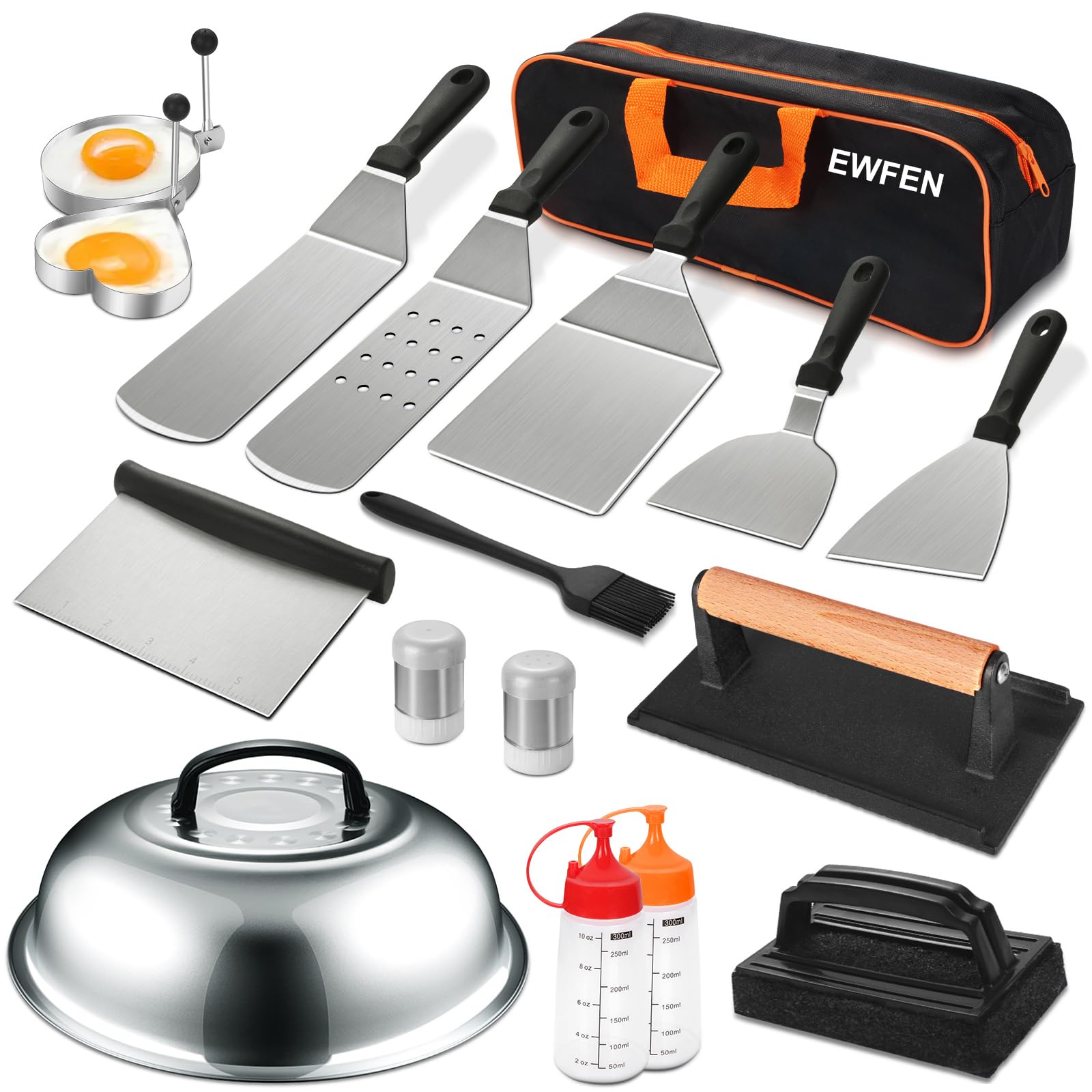 EWFEN 18PCS Griddle Accessories Kit