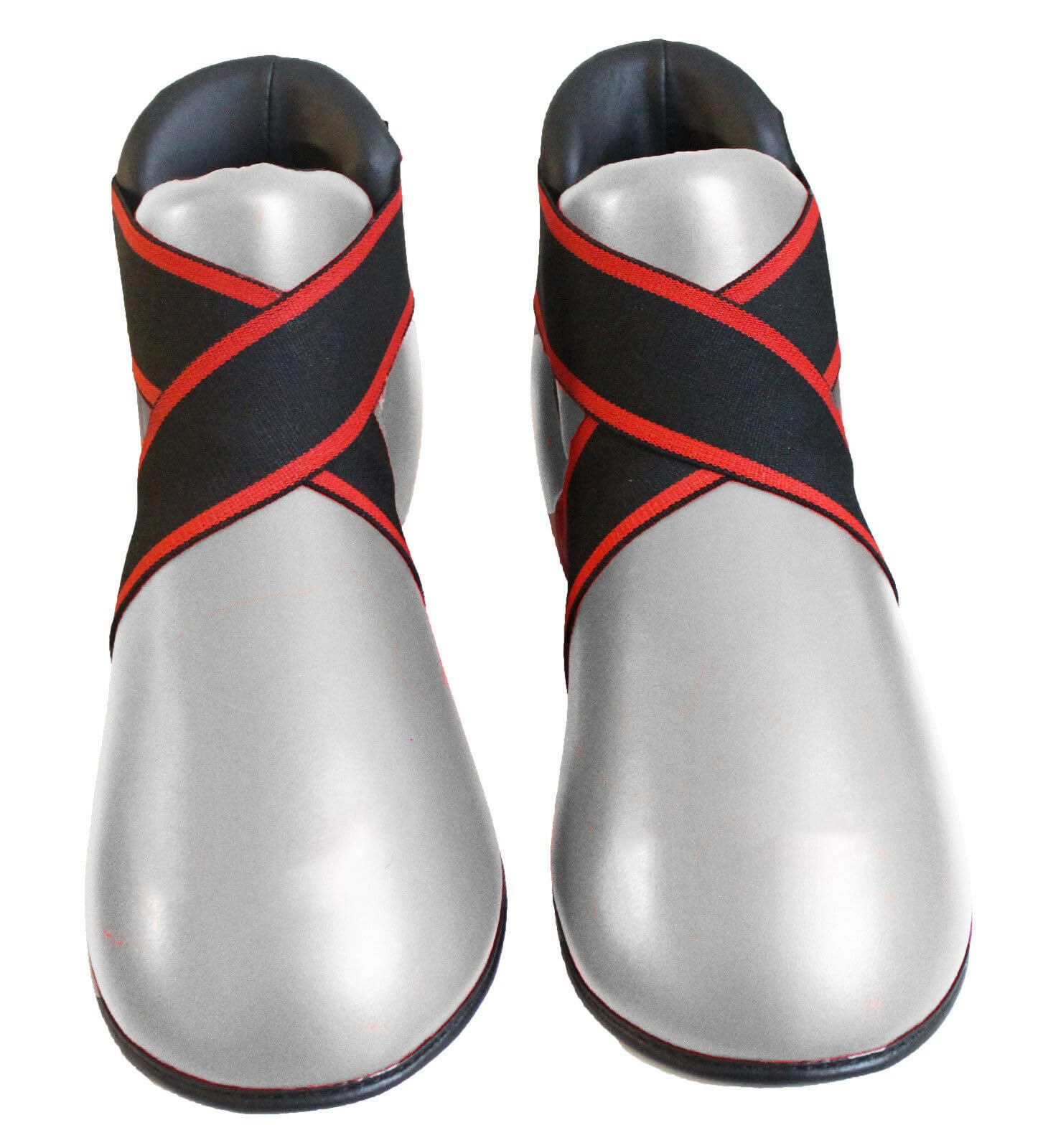 Semi Contact Karate Boots Taekwondo Martial Arts Sparring Kick boxing Shoes (White, Child's X-Small)