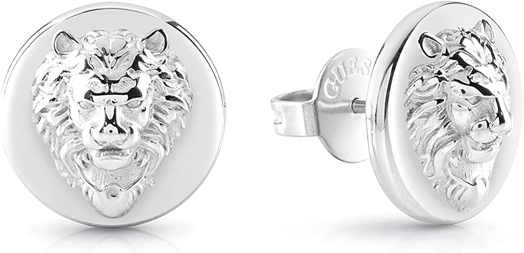 Guess Pendientes Lion Head UME70011 para Hombre