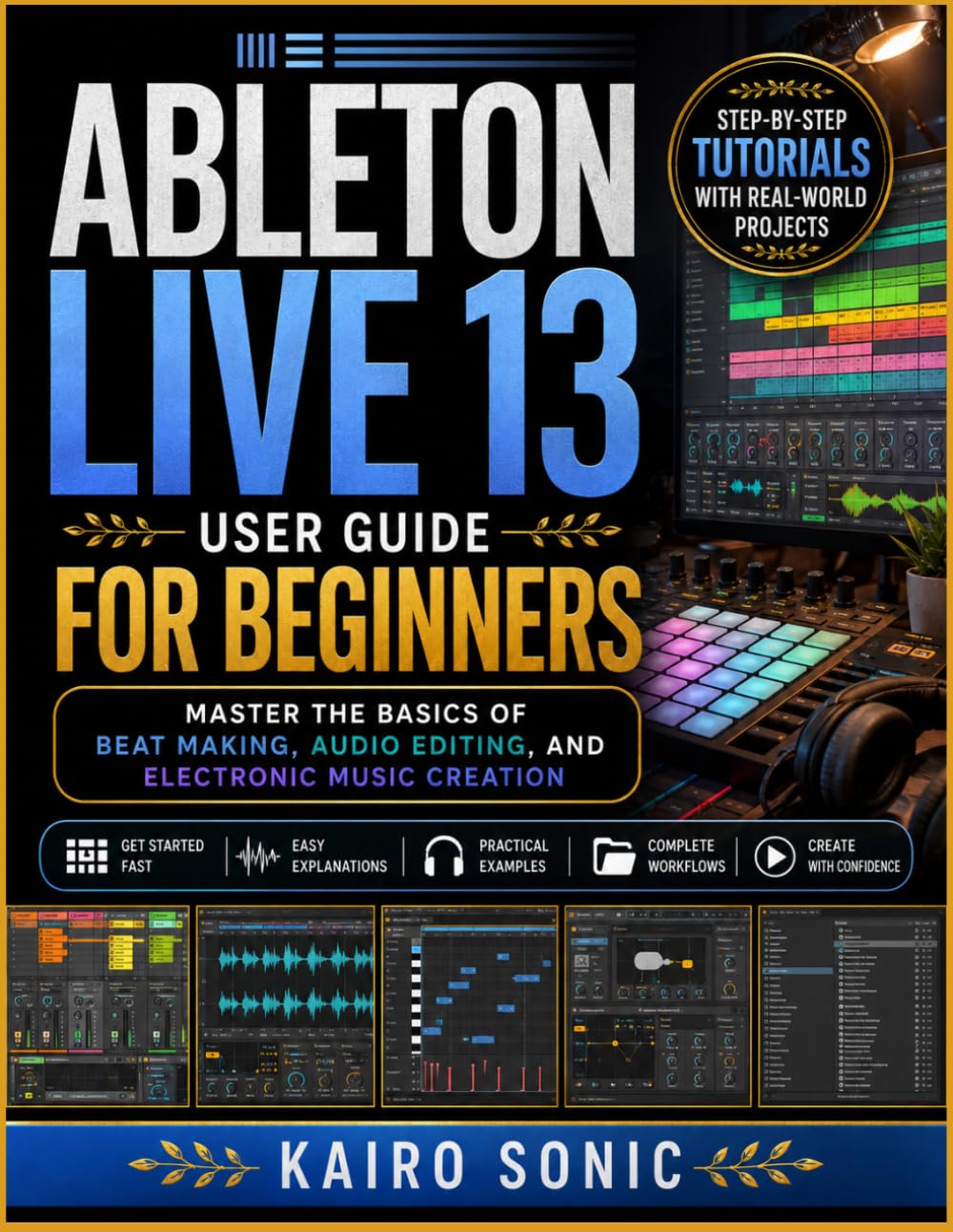 Ableton Live 13 user guide for beginners: Master the Basics of Beat Making, Audio Editing, and Electronic Music Creation