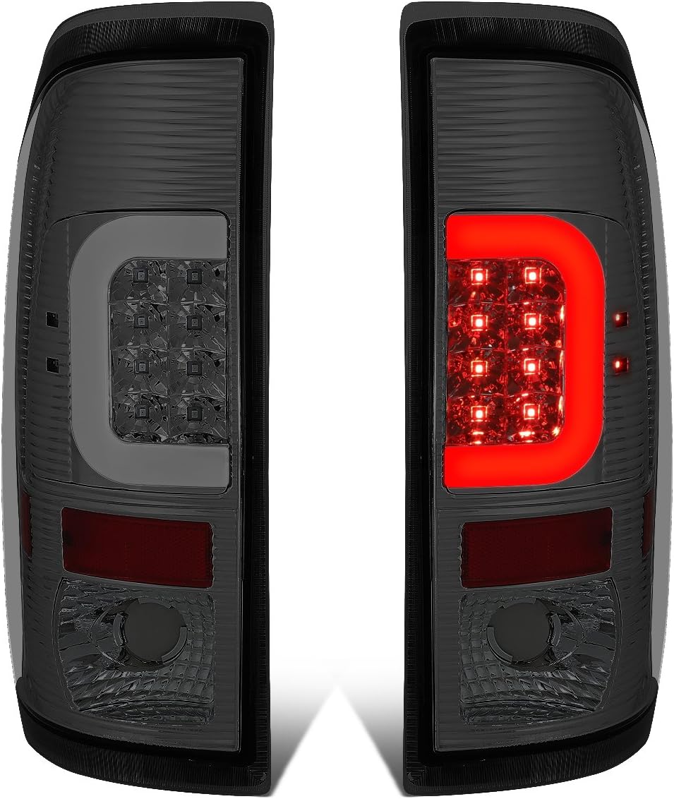 DNA MOTORING TL-F15097-LED-3D-SM-G2 LED 3D Tail Light Assembly Driver & Passenger Side [Compatible with 99-07 Ford F250 F350 F450 F550 / 97-03 F150 ]