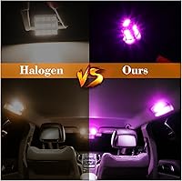 Vista 3 de 24 Piezas de Bombillas LED de Luz de Cúpula para Interior de Coche Kit de Bombillas de Repuesto 194 T10 DE3175 578 31mm 42mm para Mapa de Coche