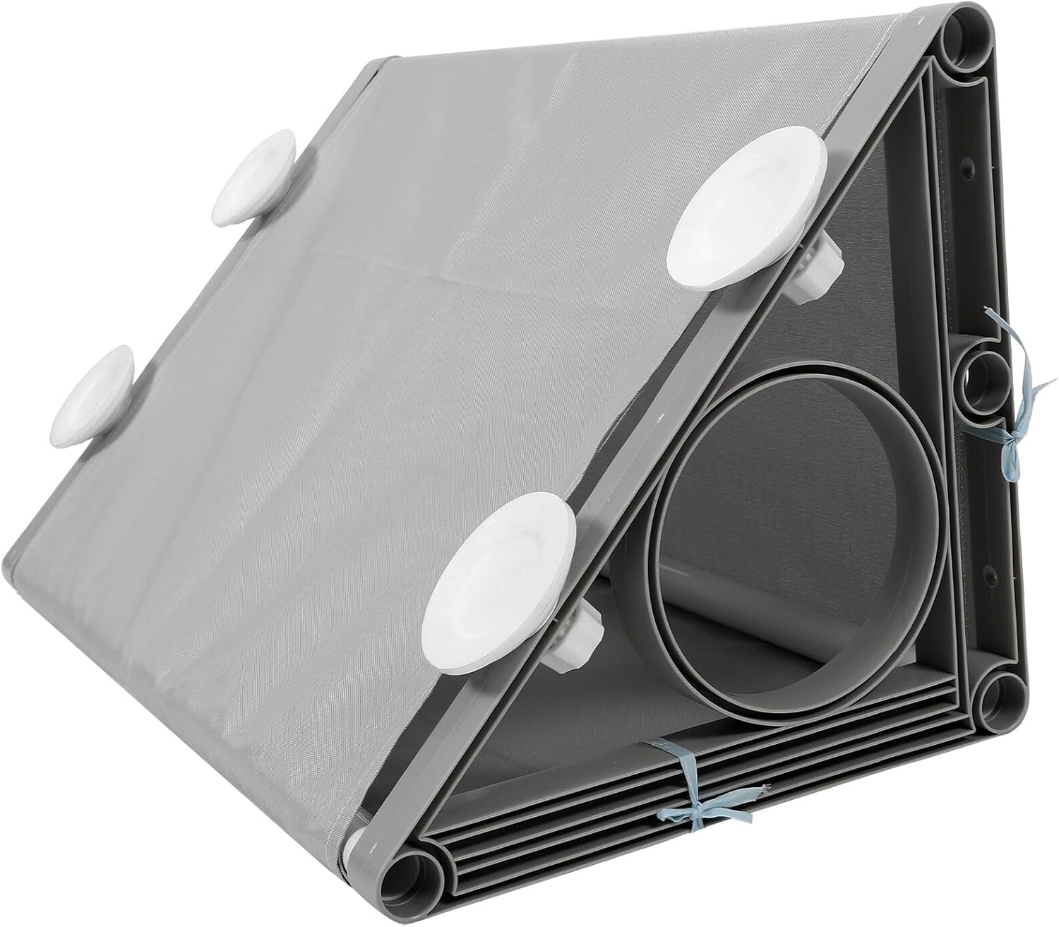 Luxshiny Large Foldable Cat Tunnel Hideout with Soft Fabric Indoor Comfortable Play for Kittens and Adult Cats and Activity