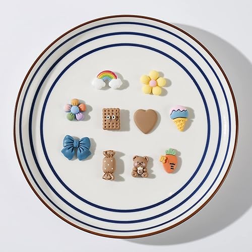 Calcomanías Kawaii 3D - tridimensionales, cuenta manual, botella de agua, teléfono móvil, calcomanías para refrigerador (10 unidades)