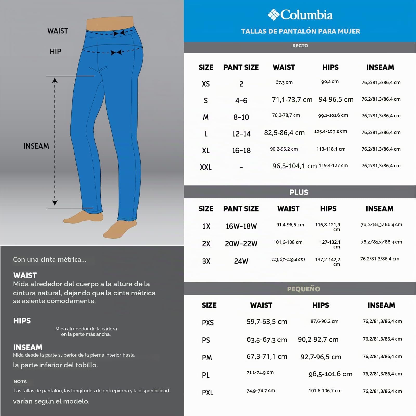 Columbia Pantalones de Esquí para Mujer, Bugaboo II Pant