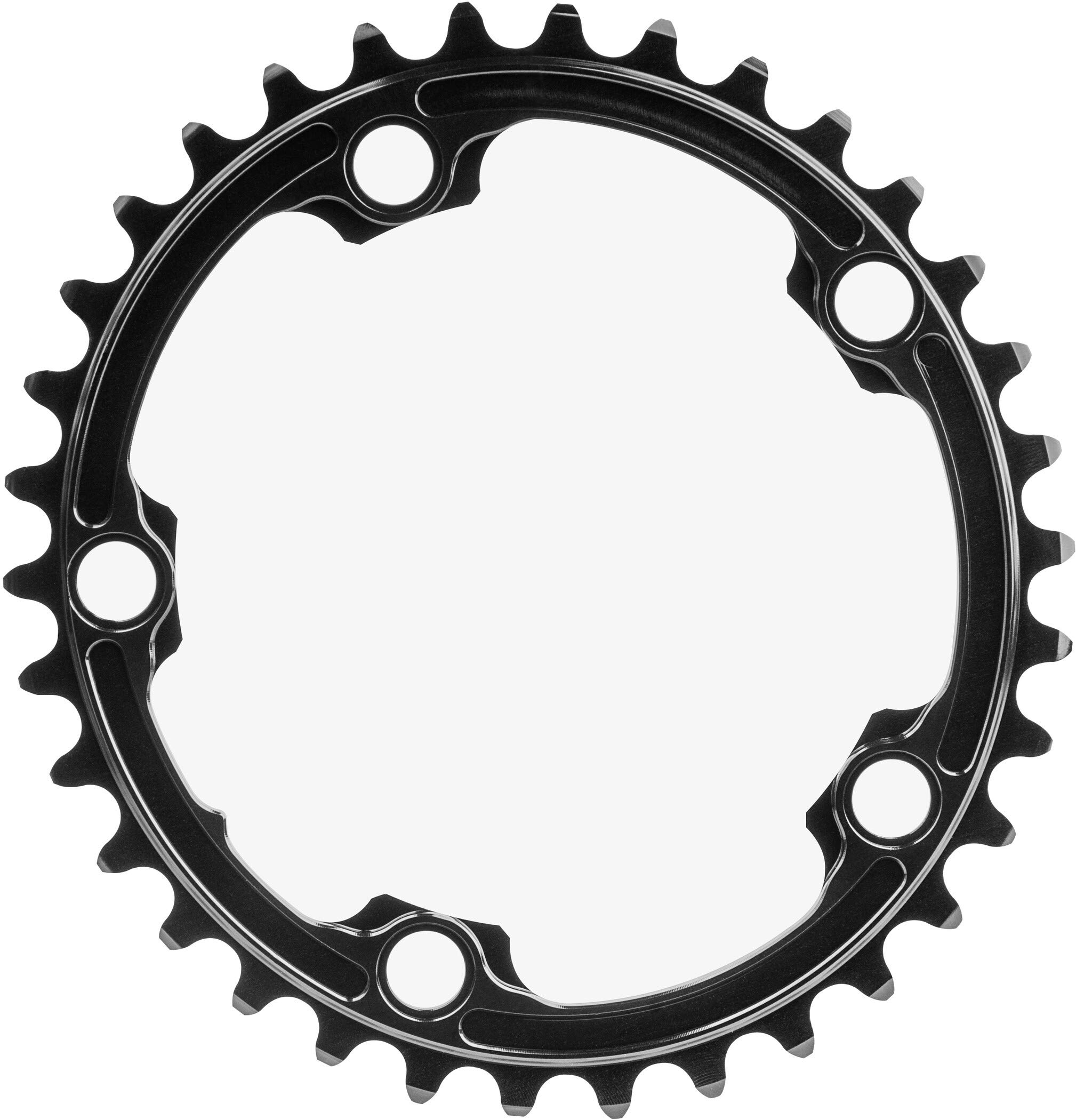 absoluteBLACKABSOLUTE BLACK Chainring Oval 110Mm 32T 4B 2X 9100 Bk