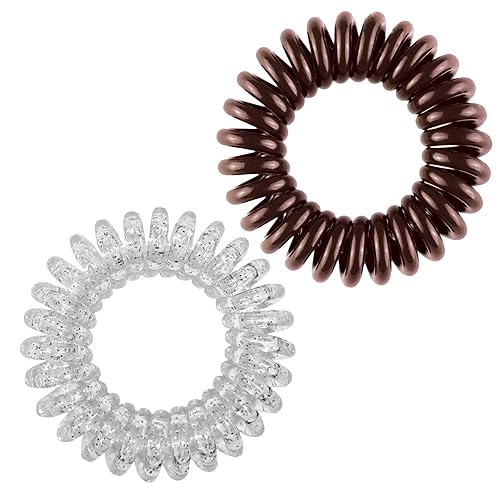 Miniatura 2 de Goomee Lazos para el cabello en espiral para mujer, paquete de 8  elásticos fáciles de quitar, evitan enredos y roturas, soportes para cola de