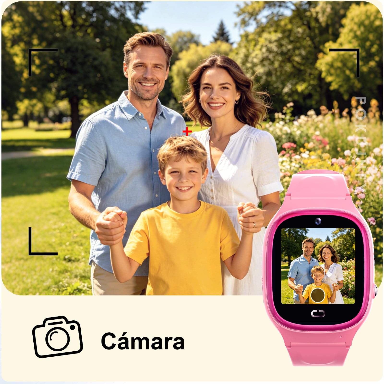 Reloj Inteligente Niño GPS y Llamadas Teléfono Chat SOS Contactos | Despertador Juego IP68 Impermeable Modo Clase Digital Reloj Inteligente Niña Niños Niñas Cumpleaños Regalo