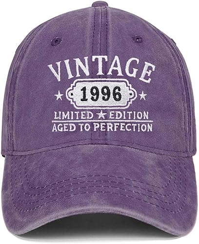 30th Birthday Gifts for Her Him Vintage Embroidered 1995 Hat