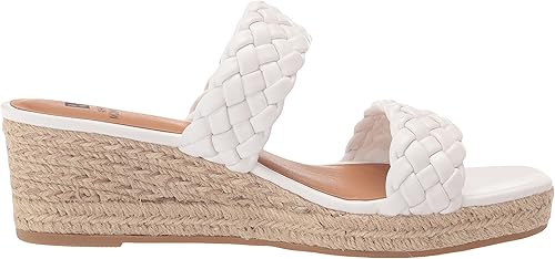 Miniatura 6 de WHITE MOUNTAIN Salvadora - Sandalia de plataforma para mujer, Blanco