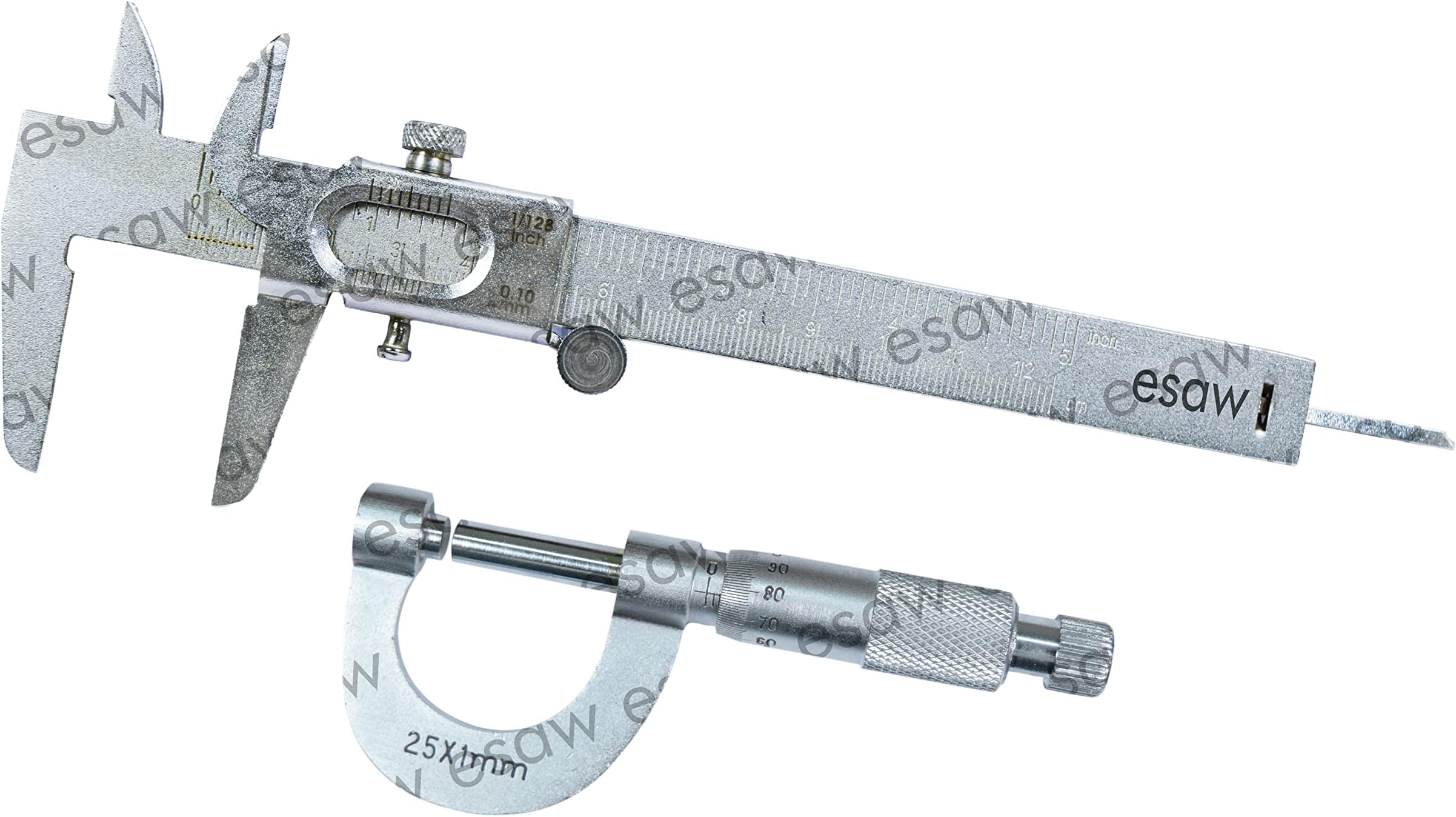 ESAW Vernier Caliper & Screw Gauge (Combo pack of 2)
