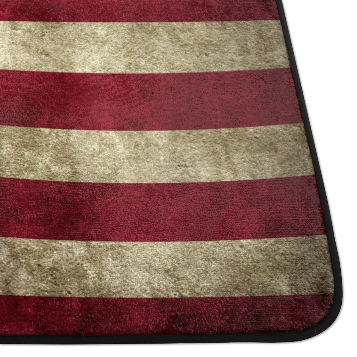 Wandteppich Mit US-Flagge Design – Baseball-Softball Retro Stil Fürs Zimmer | XL 180x235 Cm