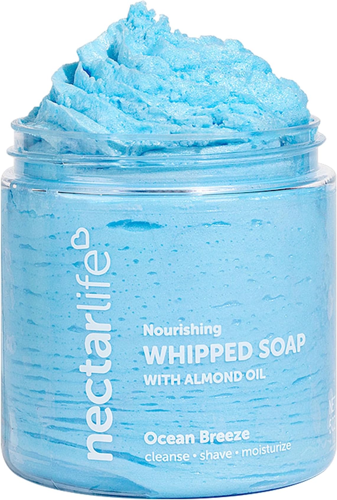 Nectar Life Whipped Soap and Shave Butter, 5 oz (Ocean Breeze)