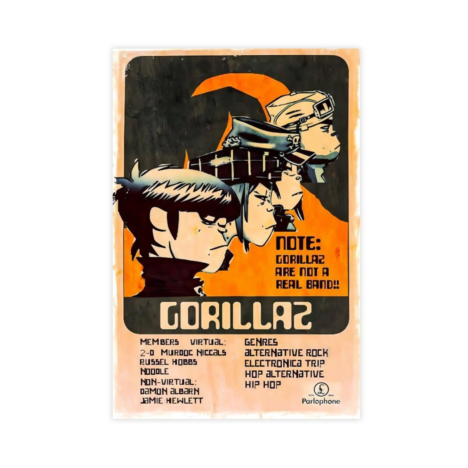 Poster Su Tela ZOLULA 30x45 Cm - Stampa D'arte Moderna Retrò Con Motivo Moonlight (1) Per Decorazione Camera Da Letto, Ufficio, Soggiorno - Regalo Originale - 2