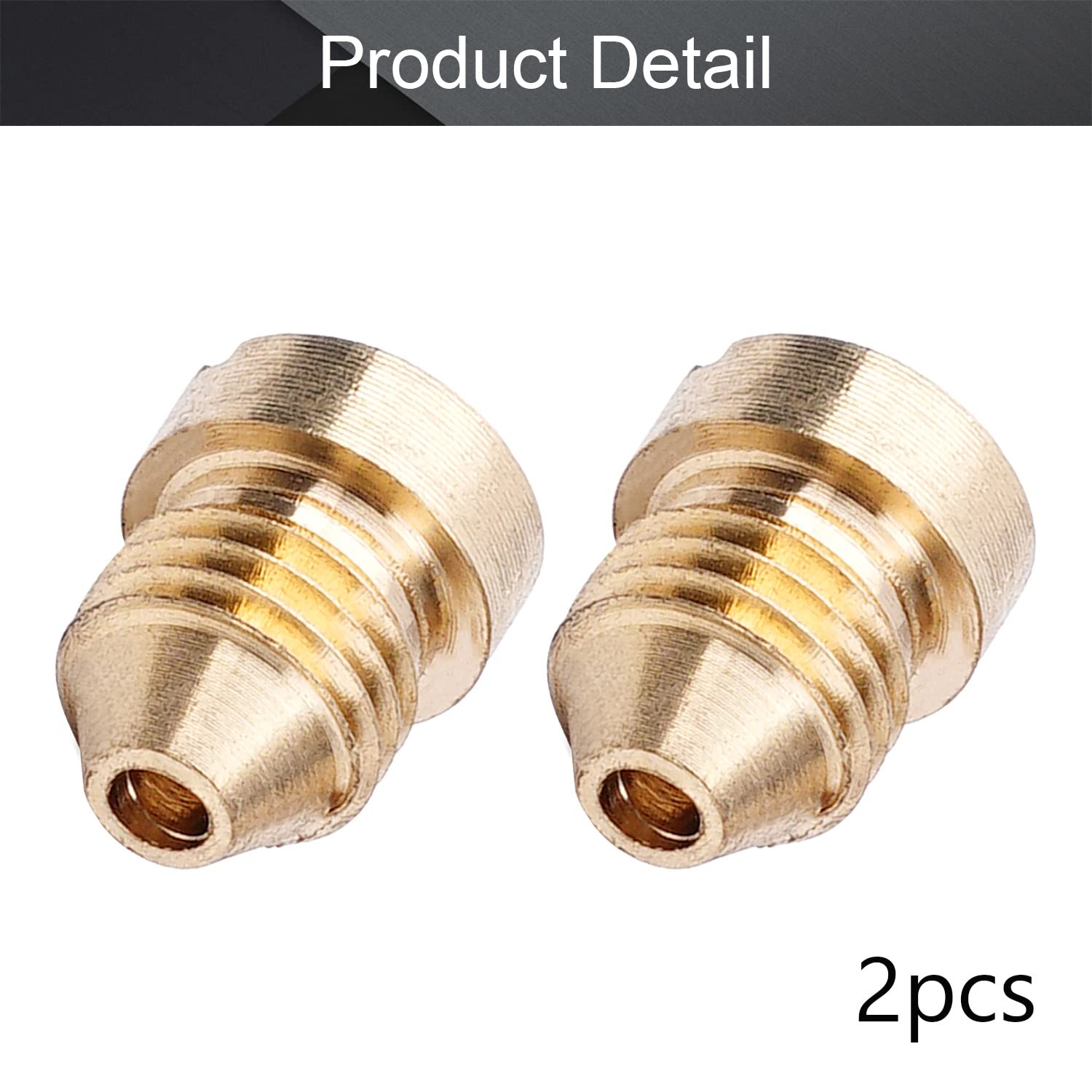 1.4mm Mousse Orifice Pointe Buse, Universel Filetage Pointe