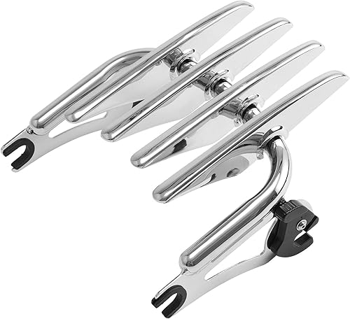 TCT-MOTORPARTS Stealth - Portaequipajes desmontable para Harley Touring Road King, Street Glide, Road Glide Electra Glide, Ultra Classic, CVO